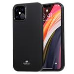 For iPhone 12 Pro Max GOOSPERY JELLY TPU Shockproof and Scratch Protective Case(Black)
