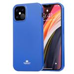 For iPhone 12 Pro Max GOOSPERY JELLY TPU Shockproof and Scratch Protective Case(Blue)