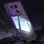 For Xiaomi 15 Acrylic Hybrid TPU Armor Shockproof Phone Case(Purple)