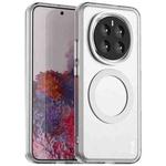 For Honor Magic7 IMAK Candy Series Shockproof MagSafe Phone Case(White)