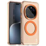For Honor Magic7 Pro IMAK Candy Series Shockproof MagSafe Phone Case(Orange)