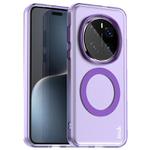 For Honor Magic7 Pro IMAK Candy Series Shockproof MagSafe Phone Case(Purple)