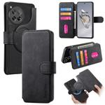 For OnePlus 12 CaseNeo MagSafe RFID Anti-theft Retro Leather Phone Case(Black)