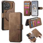 For OnePlus 12 CaseNeo MagSafe RFID Anti-theft Retro Leather Phone Case(Brown)