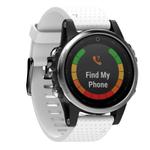 For Garmin QuickFit 20mm Kalebol Dot Texture Silicone Watch Band(White)