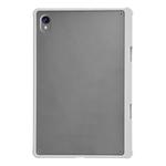 For Samsung Galaxy Tab S9 X710 Frosted Acrylic PC Tablet Case with Pen Slot(White)