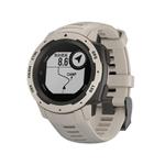 For Garmin Instinct 22mm Kalebol Steel Buckle Silicone Watch Band(Tundra White)