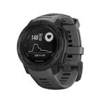 For Garmin Instinct 22mm Kalebol Steel Buckle Silicone Watch Band(Grey)