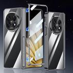 For OPPO Find N5 GKK Magnetic Fold Hinge Holder Film Integrated Phone Case(Black)