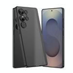 For Samsung Galaxy S25 Ultra 5G GKK Semi-transparent Skin Feel PC Phone Case(Black)