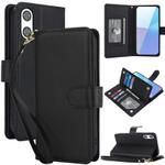 For Sony Xperia 10 VI Multi-Card Wallet RFID Leather Phone Case(Black)