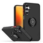 For Samsung Galaxy M15 5G / F15 5G Q Shadow 1 Series TPU + PC Phone Case with Ring(Black+Red)