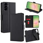For Samsung Galaxy A56 5G Ultra-thin Voltage Side Buckle Horizontal Flip Leather Phone Case(Black)