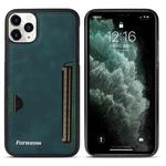 For iPhone 11 Pro Max Forwenw F5 Series Integrated Card Bag Phone Case(Green)