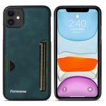 For iPhone 11 Forwenw F5 Series Integrated Card Bag Phone Case(Green)