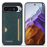 For Google Pixel 9 / 9 Pro Forwenw F5 Series Integrated Card Bag Phone Case(Green)