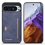 For Google Pixel 9 / 9 Pro Forwenw F5 Series Integrated Card Bag Phone Case(Blue)