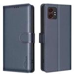 For Samsung Galaxy XCover 7 Pro Litchi Texture RFID Anti-theft Leather Phone Case(Blue)