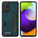 For Samsung Galaxy A52 4G / 5G / A52s 5G Forwenw F5 Series Integrated Card Bag Phone Case(Green)