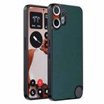 For Nothing CMF Phone 2 Pro Ultra-thin Plain Skin Leather Phone Case(Green)