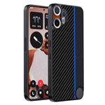 For Nothing CMF Phone 2 Pro Ultra-thin Carbon Fiber Texture Printing Phone Case(Black Blue)