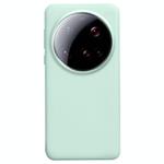 For Xiaomi 15 Ultra Liquid Silicone Skin-friendly Shockproof Phone Case(Mint Green)