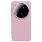 For Xiaomi 15 Ultra Liquid Silicone Skin-friendly Shockproof Phone Case(Pink)