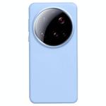 For Xiaomi 15 Ultra Liquid Silicone Skin-friendly Shockproof Phone Case(Light Blue)