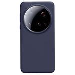For Xiaomi 15 Ultra Liquid Silicone Skin-friendly Shockproof Phone Case(Midnight Blue)