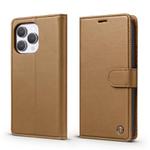 For iPhone 13 Pro Max Forwenw F6 Series RFID Leather Phone Case(Brown)