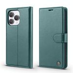 For iPhone 13 Pro Max Forwenw F6 Series RFID Leather Phone Case(Green)