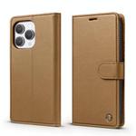For iPhone 12 Pro Max Forwenw F6 Series RFID Leather Phone Case(Brown)