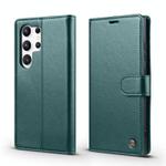 For Samsung Galaxy S25 Ultra 5G Forwenw F6 Series RFID Leather Phone Case(Green)