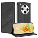For OPPO Find X8 Pro Embossed Multi-functional Wallet Retro Leather Phone Case(Black)