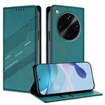 For OPPO Find X8 Ultra Embossed Multi-functional Wallet Retro Leather Phone Case(Dark Green)