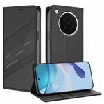 For OPPO Find X8s Embossed Multi-functional Wallet Retro Leather Phone Case(Black)