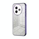 For vivo Y300i Gradient Glitter Powder Electroplated Phone Case(Purple)
