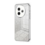 For vivo Y300i Gradient Glitter Powder Electroplated Phone Case(Silver)