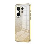 For vivo S30 Pro mini Gradient Glitter Powder Electroplated Phone Case(Gold)
