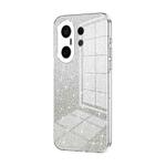 For vivo S30 Pro mini Gradient Glitter Powder Electroplated Phone Case(Transparent)