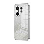 For vivo S30 Pro mini Gradient Glitter Powder Electroplated Phone Case(Silver)