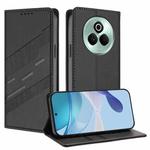 For Realme P3 Pro 5G Embossed Multi-functional Wallet Retro Leather Phone Case(Black)