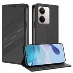 For Realme P3 Ultra 5G Embossed Multi-functional Wallet Retro Leather Phone Case(Black)