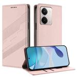 For Realme P3 Ultra 5G Embossed Multi-functional Wallet Retro Leather Phone Case(Pink)