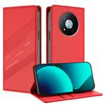 For ZTE Voyage 41 5G / 40 Embossed Multi-functional Wallet Retro Leather Phone Case(Red)