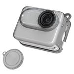 For Insta360 GO 3 / 3S Body Soft TPU Protective Case with Lens Cover(Ink Grey)