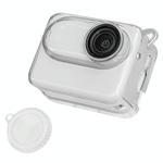 For Insta360 GO 3 / 3S Body Soft TPU Protective Case with Lens Cover(Transparent)