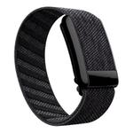 For WHOOP 4.0 Elastic Nylon Watch Band(Black Grey)