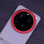 For Xiaomi 15 Ultra Gilded Gray JSR Aluminum Camera Lens Adapter Ring for Phone Case(Red)