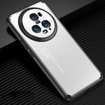 For Honor Magic5 Pro Frosted Metal Phone Case(Silver)